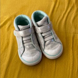 See Kai Run Silver High tops